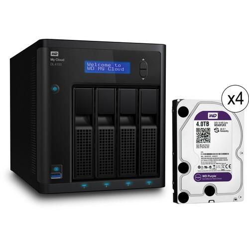 WD My Cloud Business Series DL4100 24TB (4 x 6TB) 4-Bay NAS