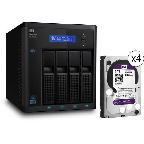 WD My Cloud Business Series DL4100 24TB (4 x 6TB) 4-Bay NAS, WD, My, Cloud, Business, Series, DL4100, 24TB, 4, x, 6TB, 4-Bay, NAS,