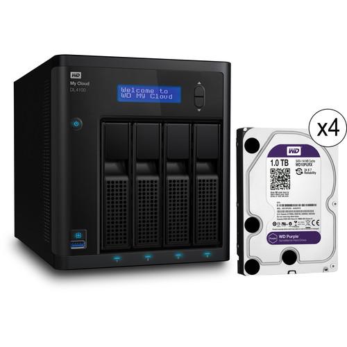 WD My Cloud Business Series DL4100 8TB (4 x 2TB) 4-Bay NAS