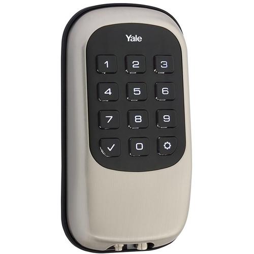 Yale Keyed Push-Button Z-Wave Deadbolt Entry Lock YRD210-ZW-619