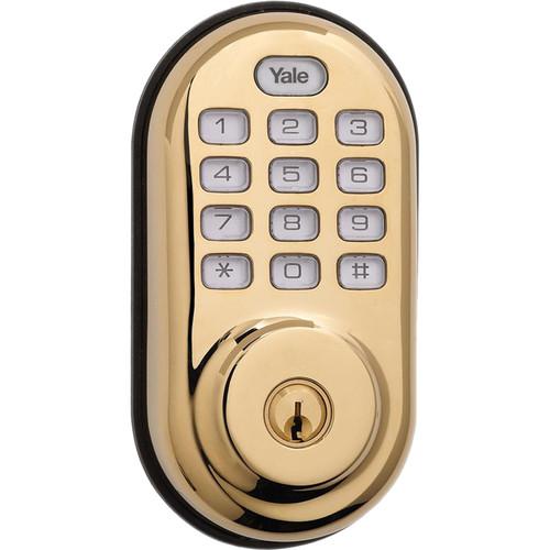 Yale Keyed Push-Button Z-Wave Deadbolt Entry Lock YRD210-ZW-619