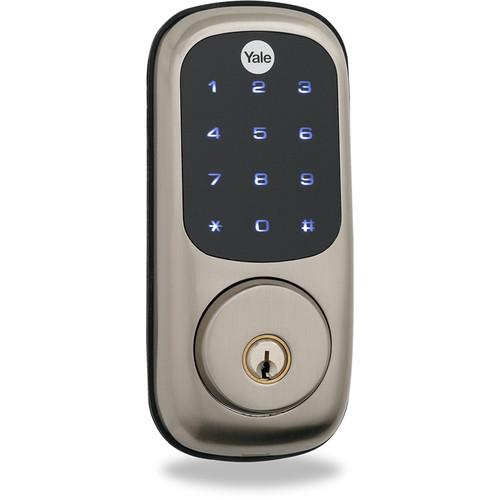 Yale Keyed Push-Button Zigbee Deadbolt Entry Lock YRD210-HA-619