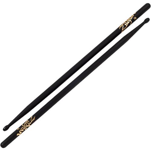 Zildjian 7A Hickory Drumsticks with Round Nylon Tips 7ANB-1