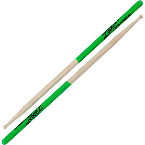 Zildjian Super 7A Maple Drumsticks with Wood Round Tips S7AMG-1