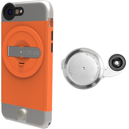 Ztylus Metal Case for iPhone 6 (Orange) with Revolver 4-in-1
