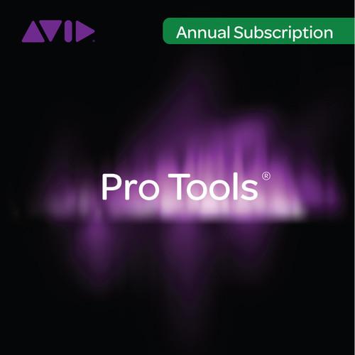 Avid Pro Tools Subscription - Audio and Music 99356590300