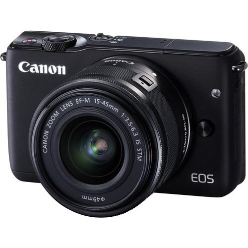 Canon EOS M10 Mirrorless Digital Camera with 15-45mm 0584C011