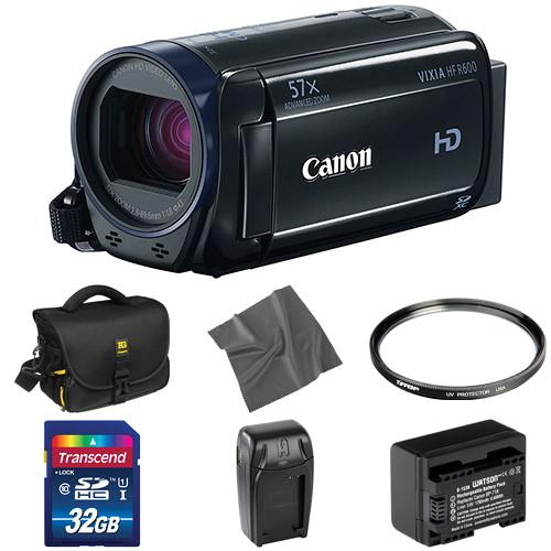 Canon  Vixia HFR600 HD Camcorder Basic Kit, Canon, Vixia, HFR600, HD, Camcorder, Basic, Kit, Video
