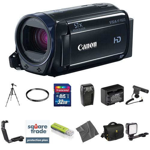 Canon  Vixia HFR600 HD Camcorder Deluxe Kit