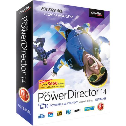 CyberLink PowerDirector 14 Ultimate Suite PUS-EE00-RPM0-00, CyberLink, PowerDirector, 14, Ultimate, Suite, PUS-EE00-RPM0-00,