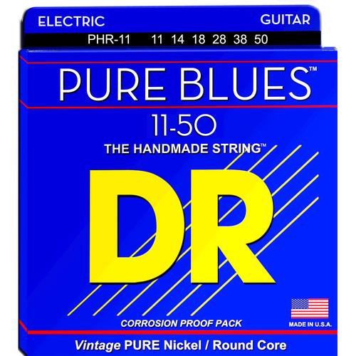 DR Strings Pure Blues Nickel Electric Guitar Strings PHR-10, DR, Strings, Pure, Blues, Nickel, Electric, Guitar, Strings, PHR-10,