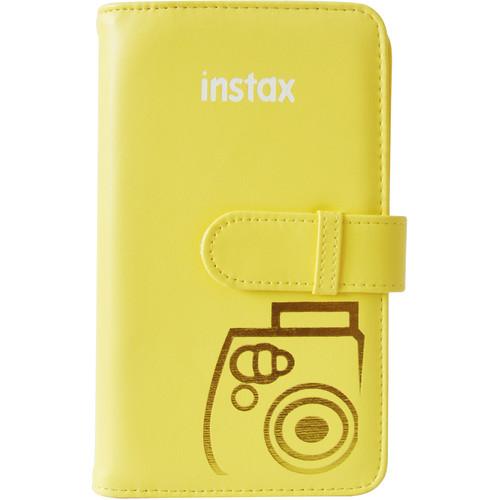 Fujifilm Mini Series Wallet Album (Yellow) 600015560