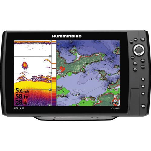 Humminbird Helix 12 DI CHIRP GPS Fishfinder 410010-1, Humminbird, Helix, 12, DI, CHIRP, GPS, Fishfinder, 410010-1,