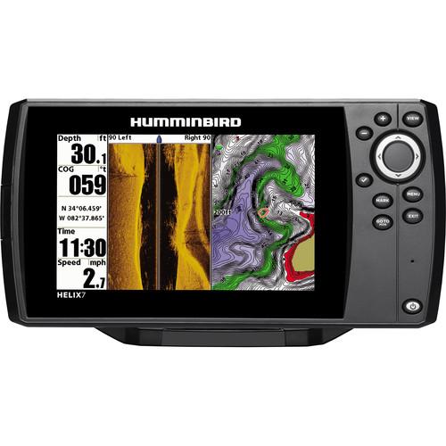 Humminbird  Helix 7 DI GPS Fishfinder 409830-1, Humminbird, Helix, 7, DI, GPS, Fishfinder, 409830-1, Video