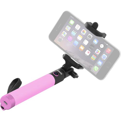 iBower Wireless TRENDi Selfie Stick (Pink) IBO-BTM36P