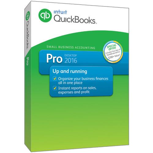 Intuit QuickBooks Pro 2016 (1-User, Download) 426435, Intuit, QuickBooks, Pro, 2016, 1-User, Download, 426435,