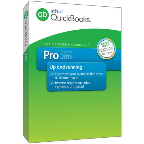 Intuit QuickBooks Pro 2016 (2-Users, Download) 427757, Intuit, QuickBooks, Pro, 2016, 2-Users, Download, 427757,