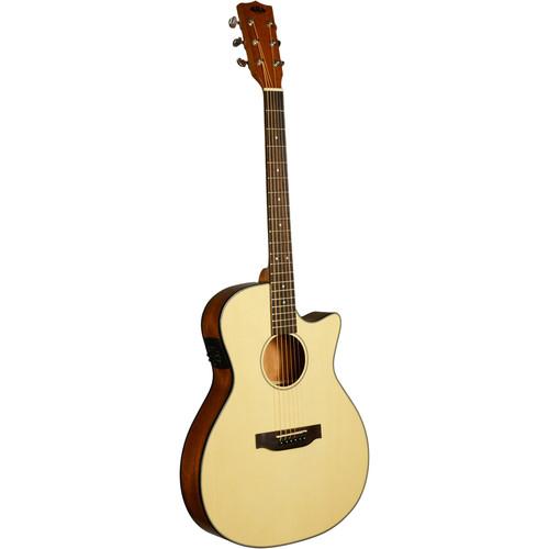 KALA Thinline Steel-String Acoustic Electric Guitar KA-GTR-MTS-E