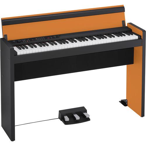 Korg LP-380 73-Key Digital Piano (Orange/Black) LP38073OB