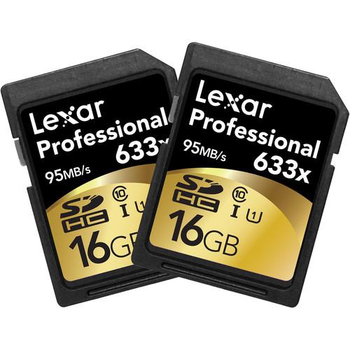 Lexar 512GB Professional UHS-I SDXC Memory Card LSD512CBNL633