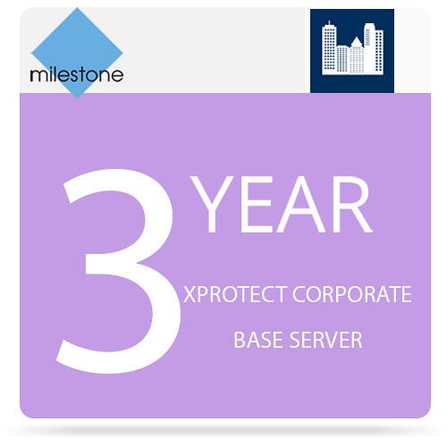 Milestone 3-Year Support For XProtect Corporate Base Y3XPCOBT, Milestone, 3-Year, Support, For, XProtect, Corporate, Base, Y3XPCOBT