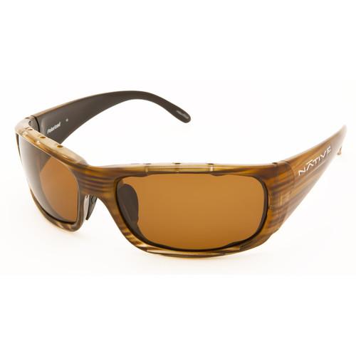 Native Eyewear Bomber Sunglasses (Wood - Brown Lens) 134 361 515, Native, Eyewear, Bomber, Sunglasses, Wood, Brown, Lens, 134, 361, 515