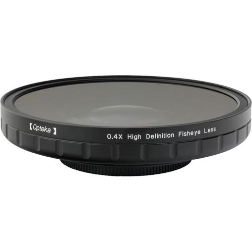 Opteka 0.4X HD2 Large Element 62mm Fisheye Lens OPTSC624PF