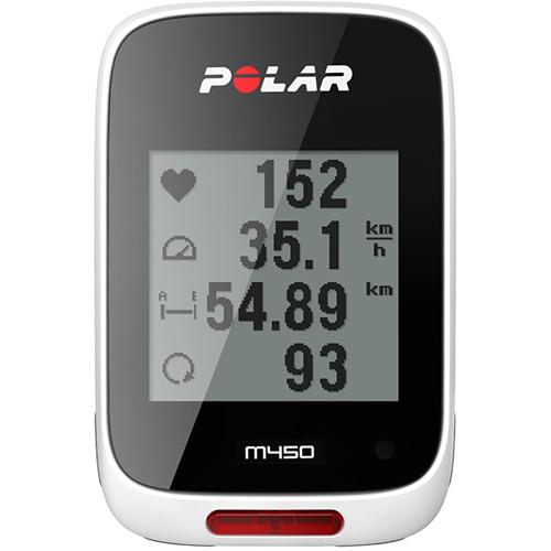 Polar  M450 GPS Bike Computer (White) 90055538
