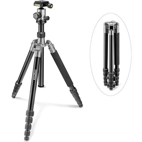 Prima Photo  Big Travel Tripod (Black) PHTRBBK, Prima, Big, Travel, Tripod, Black, PHTRBBK, Video