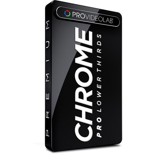 PRO VIDEO LAB Lower Thirds - Luxury Chrome (Download) L3_LCHROME