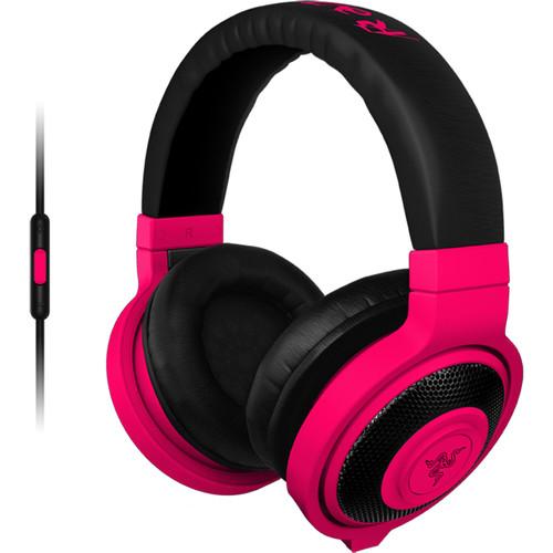 Razer Kraken Mobile Headphones (Neon Red) RZ04-01400300-R3U1, Razer, Kraken, Mobile, Headphones, Neon, Red, RZ04-01400300-R3U1,