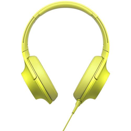 Sony h.ear on High-Resolution Audio Headphones MDR-100AAP/R