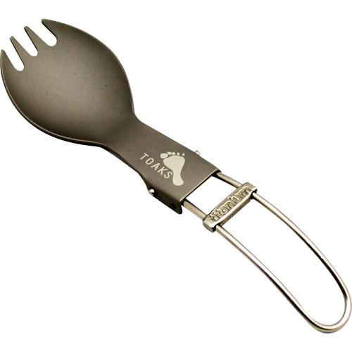 Toaks Outdoor  Titanium Folding Spork SLV-06