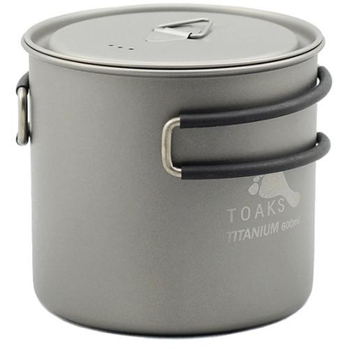 Toaks Outdoor Titanium Wide-Mouth Pot (900mL) POT-900-D130