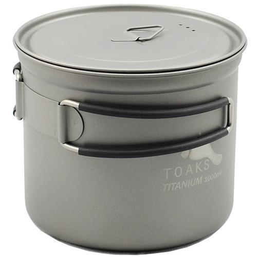 Toaks Outdoor Titanium Pot with Bail Handle POT-1300-BH, Toaks, Outdoor, Titanium, Pot with, Bail, Handle, POT-1300-BH,