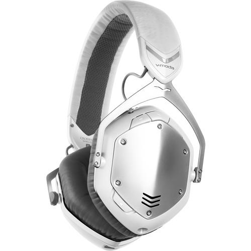 V-MODA Crossfade Wireless Headphones (White/Silver) XFBT-WSILVER, V-MODA, Crossfade, Wireless, Headphones, White/Silver, XFBT-WSILVER