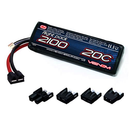 Venom Group 4000mAh LiPo Battery with Universal Plug System 1580, Venom, Group, 4000mAh, LiPo, Battery, with, Universal, Plug, System, 1580