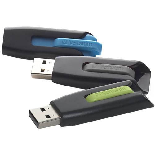 Verbatim 32GB Store 'n' Go V3 USB 3.0 Flash Drive 99127, Verbatim, 32GB, Store, 'n', Go, V3, USB, 3.0, Flash, Drive, 99127,