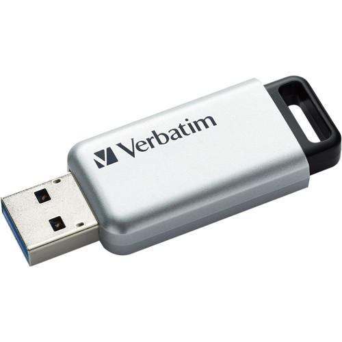 Verbatim 64GB Store 'n' Go Secure Pro USB 3.0 Flash Drive 98666