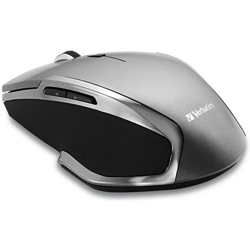 Verbatim Wireless Notebook 6-Button Deluxe Blue LED Mouse 99017