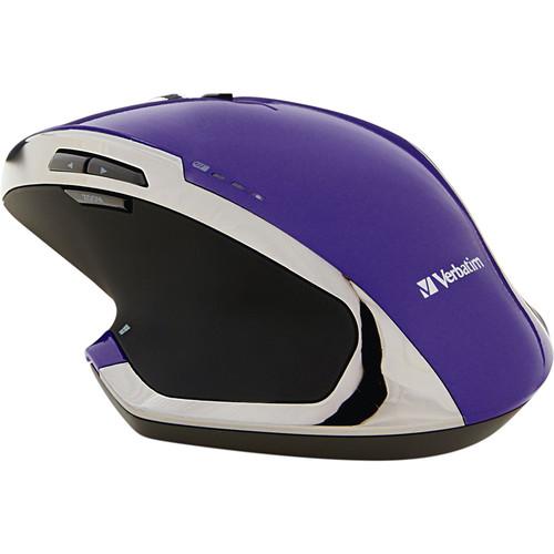 Verbatim Wireless Notebook 6-Button Deluxe Blue LED Mouse 99017