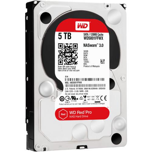 WD 5TB Red Pro NAS Storage OEM Internal Hard Drive WD5001FFWX