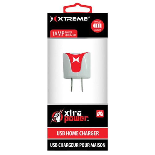 Xtreme Cables 1-Port 1A USB Home Charger (Pink) 88542