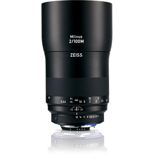 Zeiss Milvus 100mm f/2M ZF.2 Lens for Nikon F 2096-562, Zeiss, Milvus, 100mm, f/2M, ZF.2, Lens, Nikon, F, 2096-562,