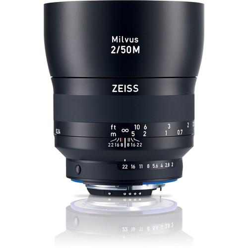 Zeiss Milvus 50mm f/2M ZE Lens for Canon EF 2096-559, Zeiss, Milvus, 50mm, f/2M, ZE, Lens, Canon, EF, 2096-559,