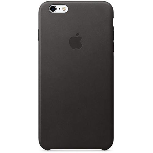 Apple iPhone 6 Plus/6s Plus Leather Case (Black) MKXF2ZM/A, Apple, iPhone, 6, Plus/6s, Plus, Leather, Case, Black, MKXF2ZM/A,