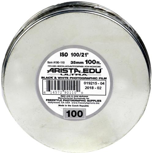 Arista EDU Ultra 100 Black and White Negative Film 190110