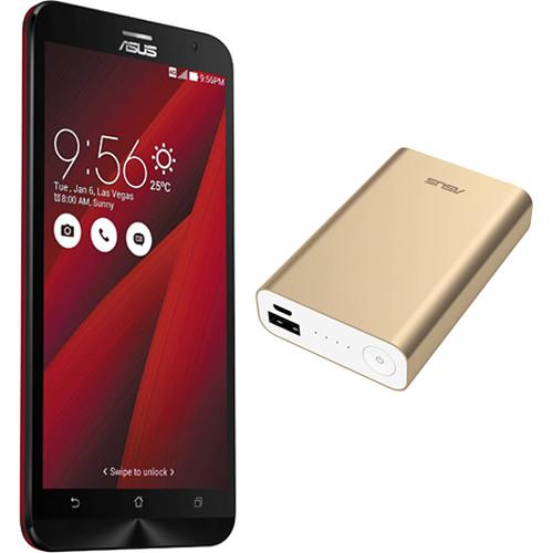 ASUS Glamour Red ZenFone 2 ZE551ML 64GB Smartphone Kit