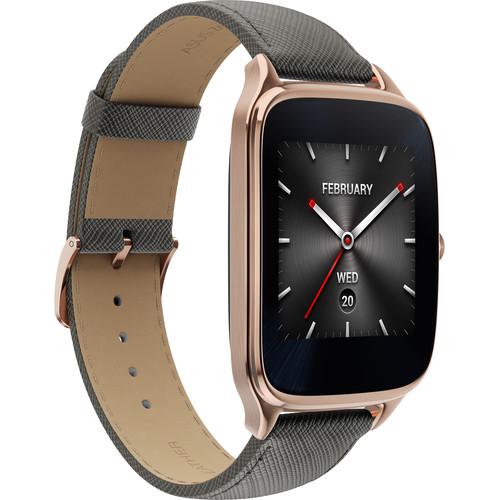 ASUS ZenWatch 2 Android Wear Smartwatch WI501Q-SR-BW