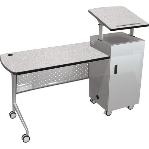 Balt  Trend Podium Desk (Gray Nebula) 58229-4622